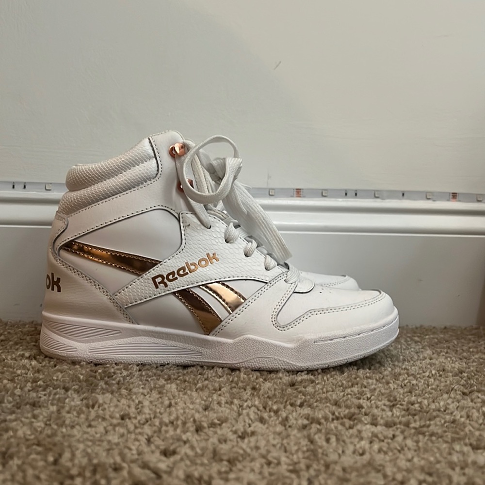 White Reebok shoes